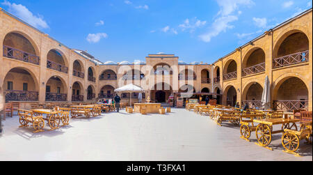 Beypazari, Ankara/Turchia- 31 Marzo 2019: Suluhan Caravanserai nel distretto di Beypazari Foto Stock