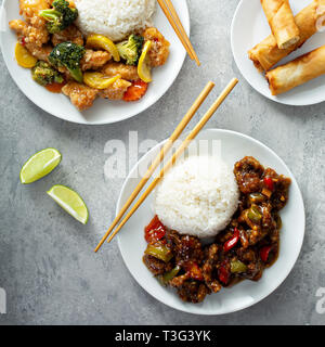 Asian Food Concept Foto Stock