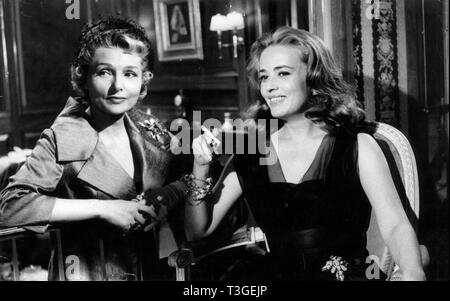 Les liaisons dangereuses Anno : 1959 - FRANCIA DIRETTORE : Roger Vadim Madeleine Lambert, Jeanne Moreau Foto Stock