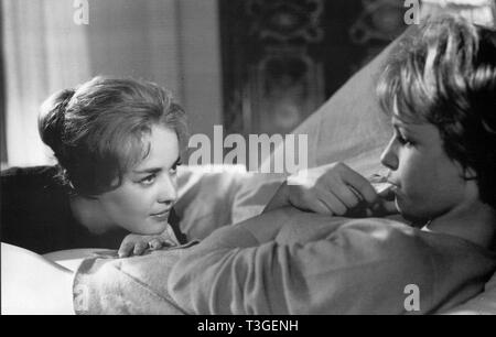 Les liaisons dangereuses Anno : 1959 - FRANCIA DIRETTORE : Roger Vadim Jeanne Moreau, Jeanne Valerie Foto Stock