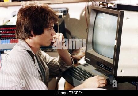 I giochi di guerra Anno : 1983 USA Director : John Badham Matthew Broderick Foto Stock