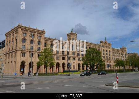 Governo della Baviera superiore, amministrazione edificio, Maximilianstrasse, Monaco di Baviera, Germania Foto Stock