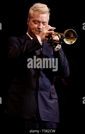 Poughkeepsie, Stati Uniti d'America. 25 GIU, 2015. Chris Botti at esegue al Bardavon 1869 Opera House il 25 giugno 2015 in Poughkeepsie, NY. Credito: Steve Mack/S.D. Mack foto/Alamy Foto Stock