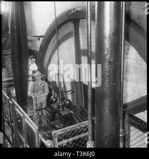 Etruschi e osso Flint Mill, inferiore Bedford Street, Etruria, Hanley, Stoke-on-Trent, dal 1965 fino al 1968. Creatore: Eileen Deste. Foto Stock