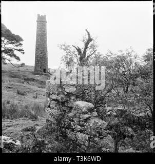 Mulini di polvere, Dartmoor Devon, 1967. Creatore: Eileen Deste. Foto Stock