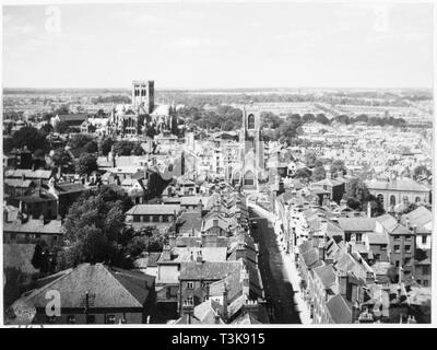 St Giles Street, Norwich, Norwich, Norfolk, 1941-1950. Creatore: Edward Charles Le Grice. Foto Stock
