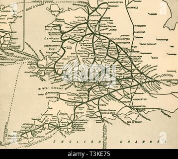 "La Great Western Railway', 1930. Creatore: sconosciuto. Foto Stock