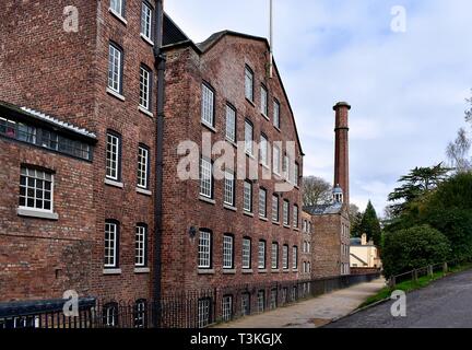 Quarry Bank Mill di cotone Foto Stock