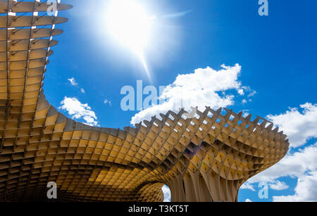 Il Metropol Parasol a Siviglia Foto Stock