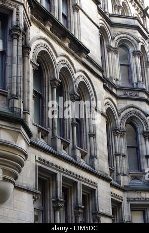 Manchester Town Hall Foto Stock