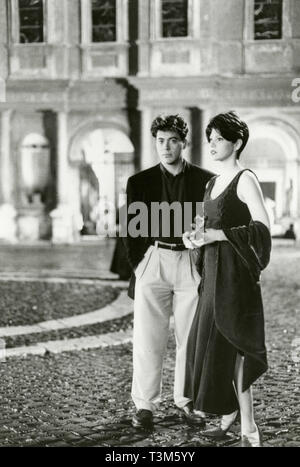 Robert Downey Jr e Marisa Tomei nel film solo tu, 1994 Foto Stock