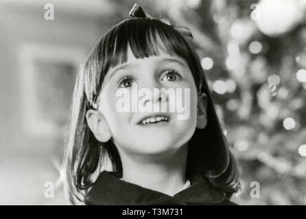 Bambino attore Mara Wilson nel film miracolo su 34th Street, 1994 Foto Stock