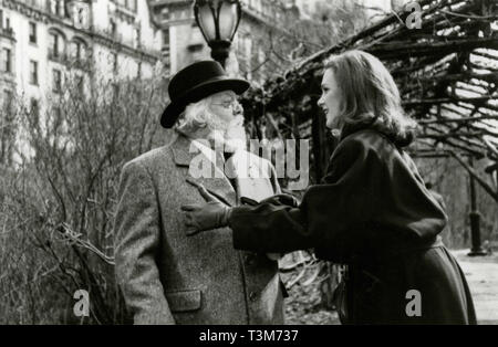 Richard Attenborough ed Elizabeth Perkins nel film miracolo su 34th Street, 1994 Foto Stock