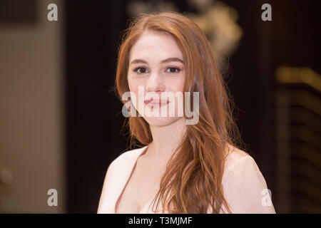 Roma, Italia. Decimo Apr, 2019. Ludovica Martino Photocall del film italiano "Il Campione" Credito: Matteo Nardone/Pacific Press/Alamy Live News Foto Stock