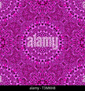 Astratta geometrica della Boemia mandala pattern ornamento tecnica di sfondo Illustrazione Vettoriale