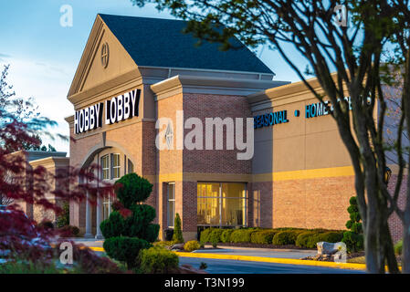 Hobby Lobby store in Lawrenceville, Georgia. (USA) Foto Stock
