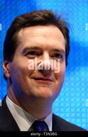 George Osborne MP. IOD convenzione annuale 2011. Londra. 11.05.2011. Foto Stock