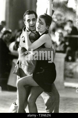 Attori Al Pacino e Gabrielle Anwar nel film Profumo di donna, 1992 Foto Stock