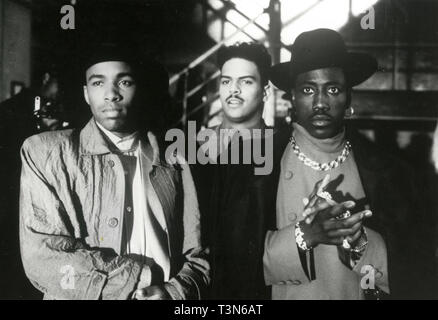 Attori Allen Payne e Wesley Snipes nel film New Jack City, 1991 Foto Stock