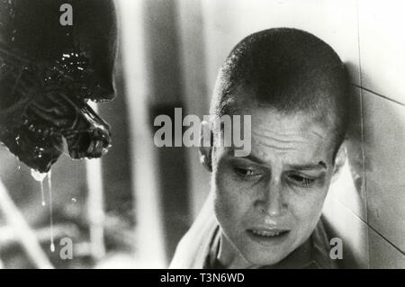 Sigourney Weaver nel film straniero risurrezione, 1997 Foto Stock