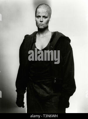 Sigourney Weaver nel film Alien 3, 1992 Foto Stock