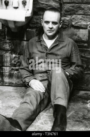 Anthony Hopkins nel film Il silenzio degli innocenti, 1991 Foto Stock