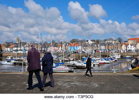 Anstruther Harbour, Fife, Scozia Foto Stock