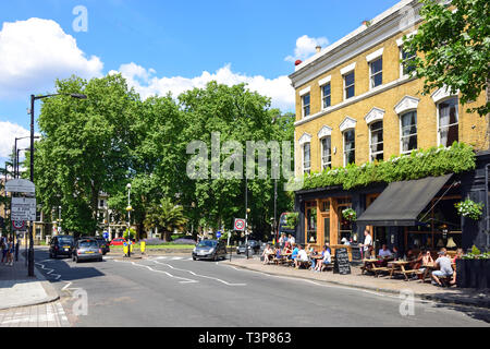 Signoria Lane, East Dulwich, del London borough di Southwark, Greater London, England, Regno Unito Foto Stock