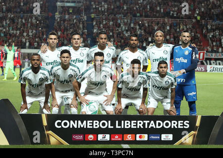 Palmeiras FC formazione del team Foto Stock