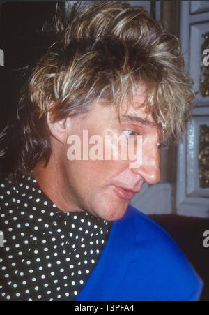 Rod Stewart 1991 foto da John Barrett/il PHOTOlink Foto Stock