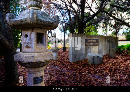 Giapponese il Cimitero di Guerra, Cowra NSW Australia Foto Stock