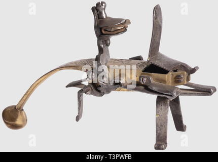 Accessori, flintlock accendino, Tedesco, metà del XVIII secolo, Additional-Rights-Clearance-Info-Not-Available Foto Stock