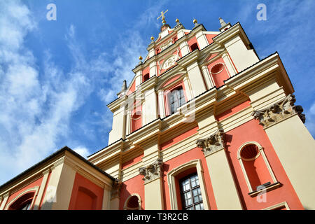 Chiesa dei Gesuiti o Santuario di Nostra Signora delle Grazie, Chiesa di Varsavia, Polonia Foto Stock