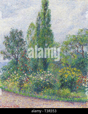 Camille Pissarro (1830 1903) Il Giardino Di Octave Mirbeau a smorza - Collezione Privata 1892 Foto Stock