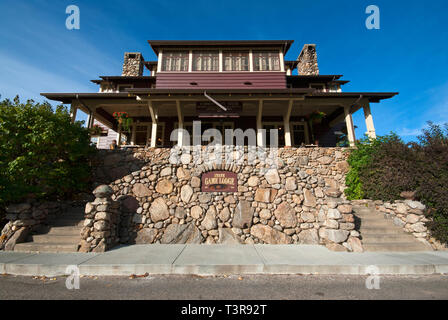 Stato Game Lodge (est. 1919), Custer State Park, Black Hills, Dakota del Sud, STATI UNITI D'AMERICA Foto Stock