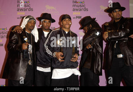 LAS VEGAS NV. Dicembre 09, 2002: NELLY al 2002 Billboard Music Awards a MGM Grand, Las Vegas. . © Paul Smith / Featureflash Foto Stock