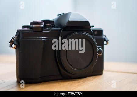 Mirrorless moderna Fotocamera Digitale Foto Stock