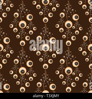 Abstract fiori senza giunture. Moda urban concept. Illustrazione Vettoriale Illustrazione Vettoriale