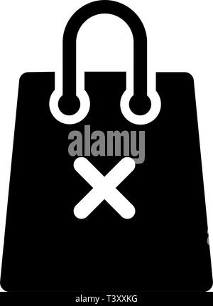 Rimuovere la busta dal vettore icona Illustrazione Vettoriale