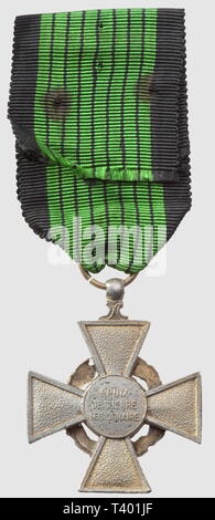 DEUXIEME GUERRE MONDIALE ET FRANCIA OCCUPEE, Croix de Guerre de la "L.V.F.', Croix de Guerre Légionnaire, Tess. ancienne, postérieure, Additional-Rights-Clearance-Info-Not-Available Foto Stock