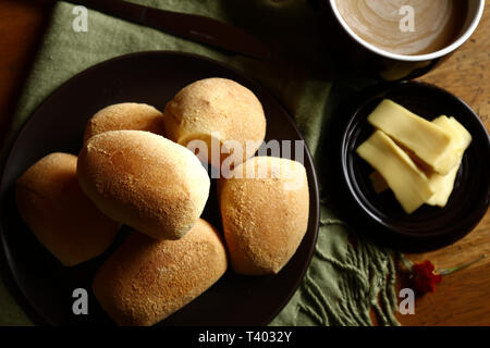 Foto del locale delicatezza filippino Pan de Sal o salati panini Foto Stock