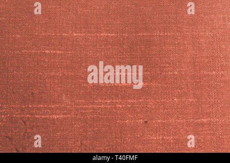 Close up Abstract di seta o di tessuto satin sullo sfondo di un telo di lino tessile di tessuto leggero con onda incrociata del modello per qualsiasi occasione. Può essere naturale Foto Stock