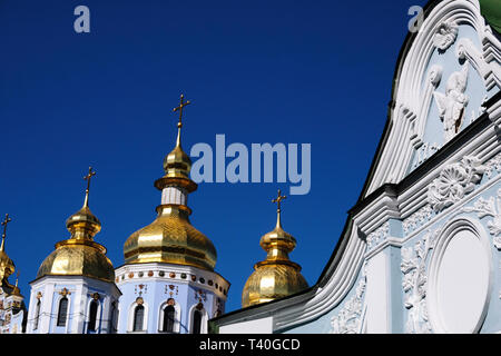 La parrocchia di san Michele Golden-Domed Monastero Kiev Foto Stock