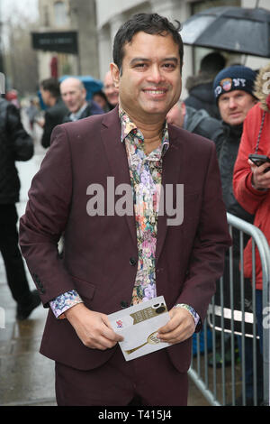 Cinquantesimo anniversario TRIC Awards tenutosi presso la struttura Grosvenor House - Londra dotata: Paolo Sinha dove: Londra, Regno Unito quando: 12 Mar 2019 Credit: WENN.com Foto Stock