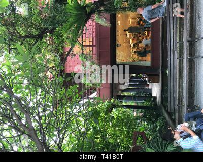 BANGKOK, Tailandia - 16 Aprile 2018: Jim Thompson casa aperta per i turisti Foto Stock