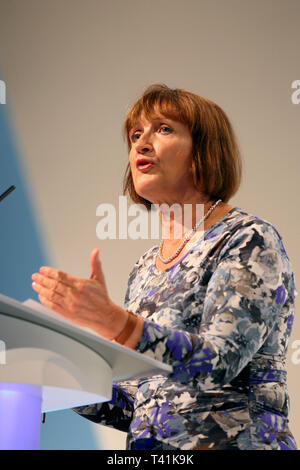 Tessa Jowell MP in occasione del congresso del partito laburista la. Liverpool. Il 28 settembre 2011. Foto Stock