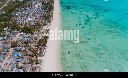 Africa insediamento locale a jambiani, Zanzibar Foto Stock