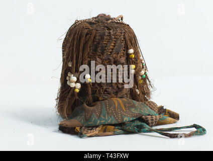 Tribù bambola dalla zona sud, Cunene, Angola Foto Stock