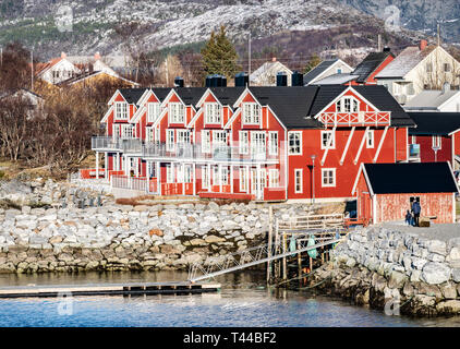 Bronnoysund,Nordland,NORVEGIA Foto Stock
