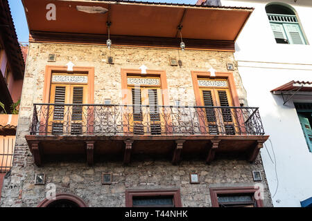 Panama City, Panama Centro storico,sito patrimonio mondiale dal 1997. Foto Stock